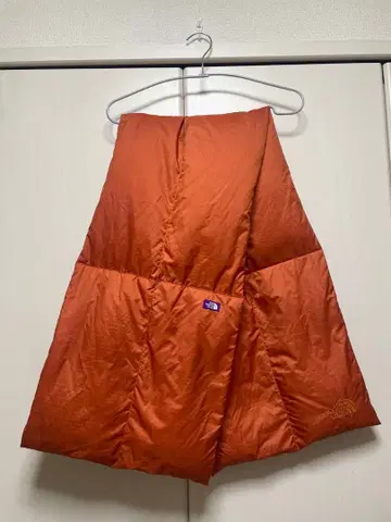 THE NORTH FACE 다운 머플러 오렌지