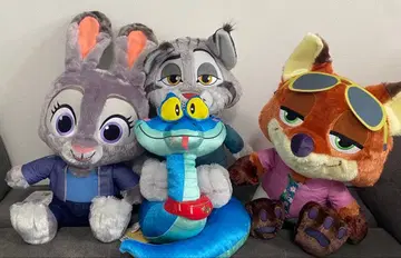 주토피아2 BIG 봉제 인형 4종 세트