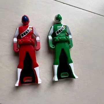 레인저 키 스페이드 에이스 & 클로버 킹 해적전대 잭커 전격대 2점