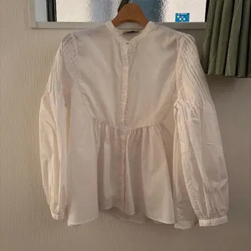 UNITED ARROWS 화이트 긴팔 셔츠