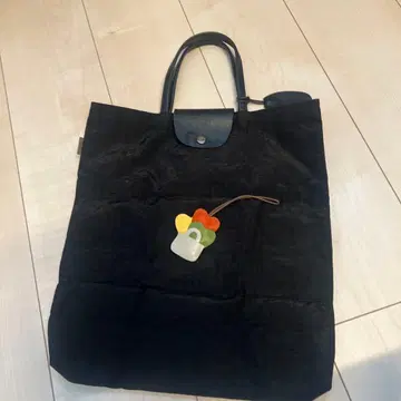 이비자 접이식 토트백 (블랙) 나일론