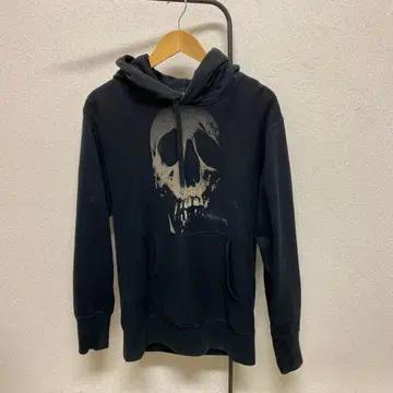 HYSTERIC GLAMOUR 스컬 하트 후드티 S