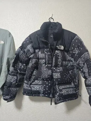 일본 미발매 THE NORTH FACE eco 눕시 페이즐리 무늬