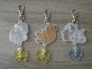 디즈니 스토어 시크릿 키체인 3종 세트