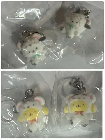 산리오 캐릭터즈 메지루시 액세서리 후와후와 스노우 가챠