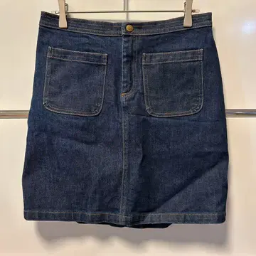 A.P.C. 데님 미니 스커트 36