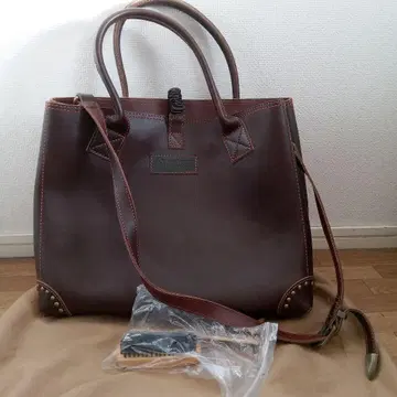 Wild Turkey 와일드 터키 가죽 토트백