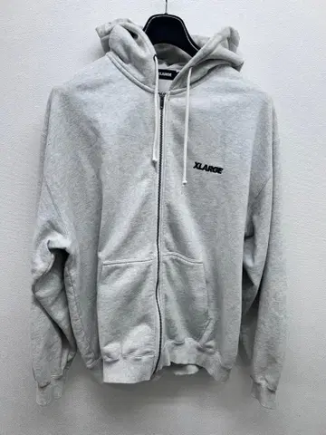 XLARGE 집업 후드티 그레이 XL 사이즈