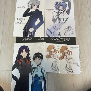 신 에반게리온 극장판 입장자 혜택 8종 세트 미개봉 포함