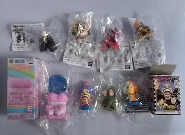 원피스 혁명군 피규어 8점 드래곤, 이완코프, 캄 파카 왕국, 군대장