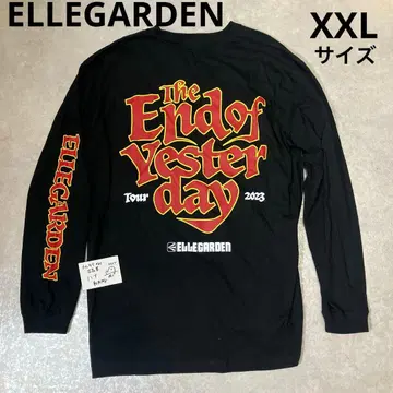 [새상품급] ELLEGARDEN, 긴팔 롱 T, 블랙, XXL 사이즈