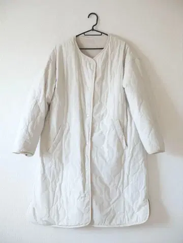 아메호리 따뜻한 리버서블 퀼팅 코트