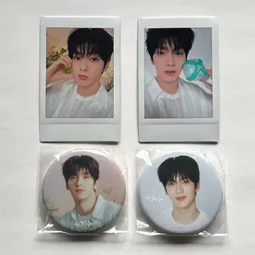 TXT 수빈 인스턴트 사진 캔뱃지 4개 세트