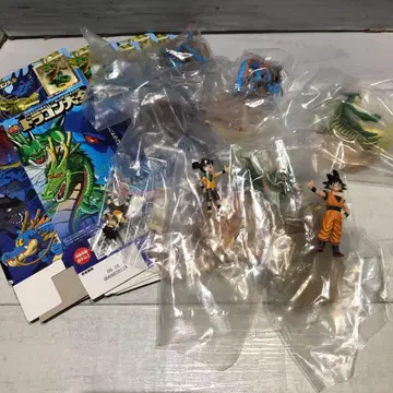 드래곤볼 x 블루 드래곤 드래곤 대전 6종 7개 세트 시크릿 있음