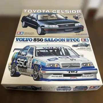 타미야 1/24 도요타 셀시오 볼보 850 살룬 BTCC 2대 세트