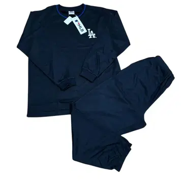 새상품 MLB 다저스 상하의 세트 맨투맨 네이비 M