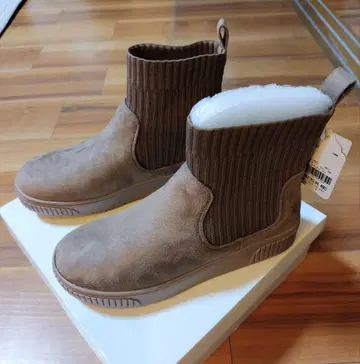 쏙 편안한 입구 니트 부츠