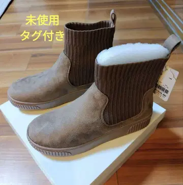 쏙 편안한 입구 니트 부츠