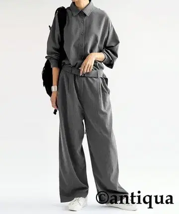 antiqua 성인 올인원 멜란지 그레이