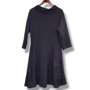 새상품급 crescent duo 티셔츠 롱 원피스 긴팔 블랙 M