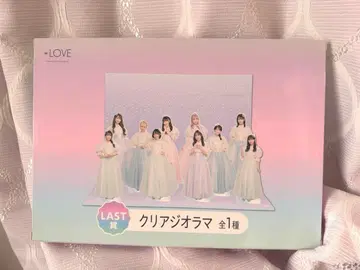 =LOVE 클리어 디오라마 아크릴 스탠드