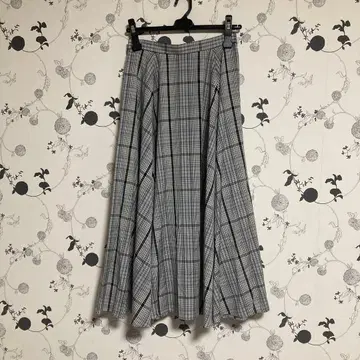 유나이티드 애로우즈 체크 스커트