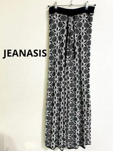 JEANASIS 크라프트 레이스 니트 팬츠 지나시스