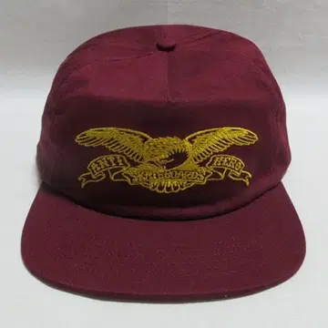 ANTIHERO 앤티히어로 안티히어로 이글 캡 크림슨 와인 레드