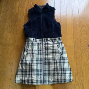 JUN ROPE 리버서블 퀼트 원피스 L 사이즈