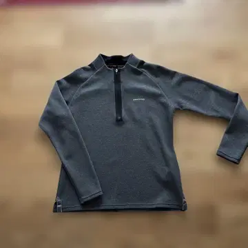 BRIEFING 그레이 집업 스웨터 S