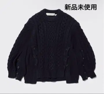미사용 새상품 케이블 스웨터 by rokh Msize