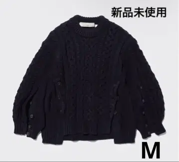 미사용 새상품 케이블 스웨터 by rokh Msize