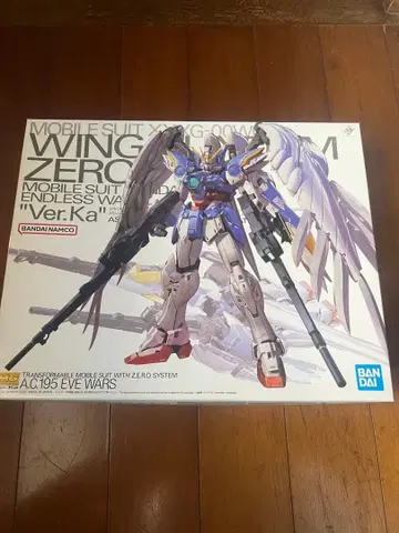 새상품 구매 미개봉품 MG 1/100 윙건담 제로 EW ver.ka