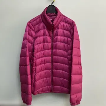 UNIQLO 핑크 울트라 다운 자켓 M