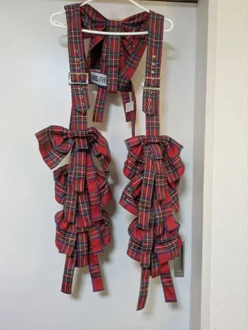 택 포함 HEIHEI 카오스 리본 하네스 RED