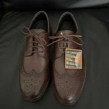 브라운 윙팁 드레스 슈즈