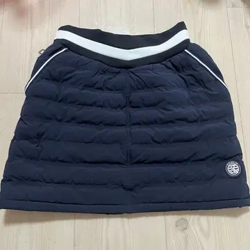앤퍼시 여성용 미인 네이비 퀼팅 스커트 S