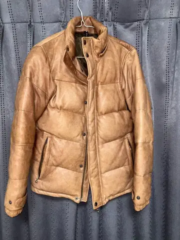 glamb 다운 자켓 브라운