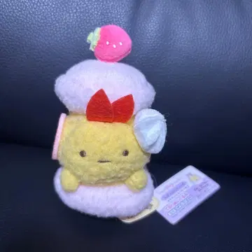 스미코구라시 새우튀김 꼬리 테노리 봉제 인형 마카롱으로 변신 중