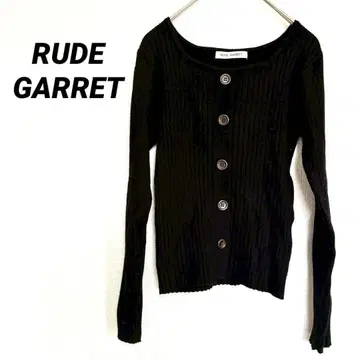 2194M 루드 가디건 긴팔 니트 스웨터 상의 무지