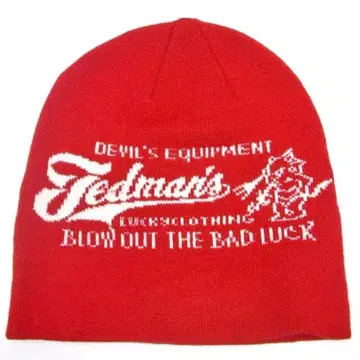 TEDMAN 테드맨 니트 캡 와치캡 TDNC-400 빨간색