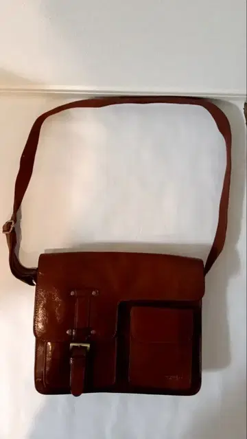 Snobbist Milano 브라운 비즈니스 백 가죽