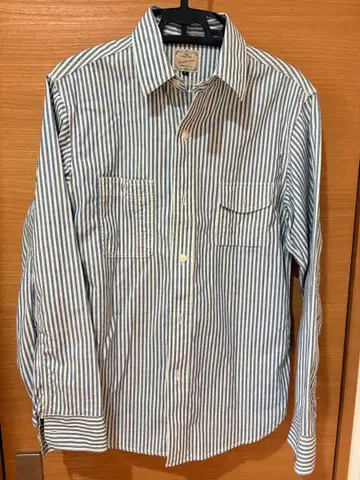 터프니스 toughness 워크 셔츠 히코리 스트라이프 사이즈 L