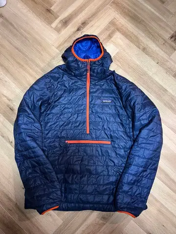 patagonia 나노 퍼프 비비 NAVY x ORG L 네이비