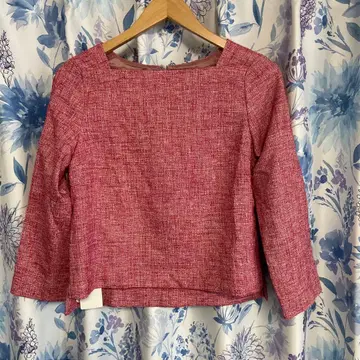 green label relaxing 핑크 긴팔 상의 FREE