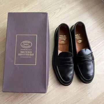 Alden제 BROOKS BROTHERS 코도반 코인 로퍼