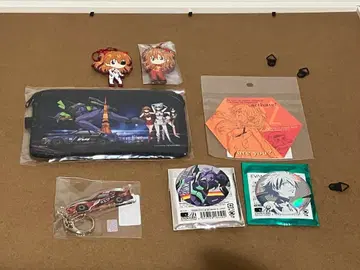 묶음 판매 에반게리온 아크릴 스탠드 도쿄 타워 RED 파우치