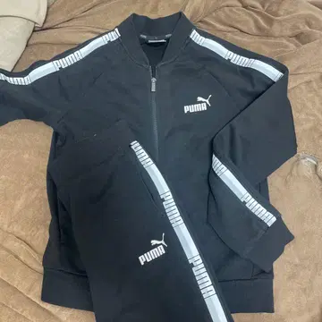 PUMA 블랙 저지 세트