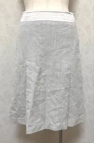 ICB 무릎 기장 타이트 스커트 그레이 사이즈 2 (M 사이즈 상당)