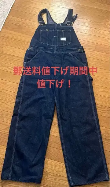 새상품급 Sears 오버롤 데님